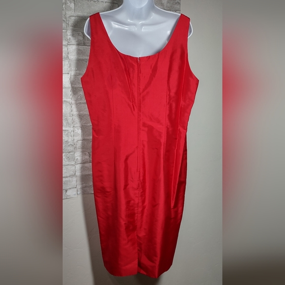 MARISA BARATELLI Thai Silk Sheath Dress - Picture 3 of 8